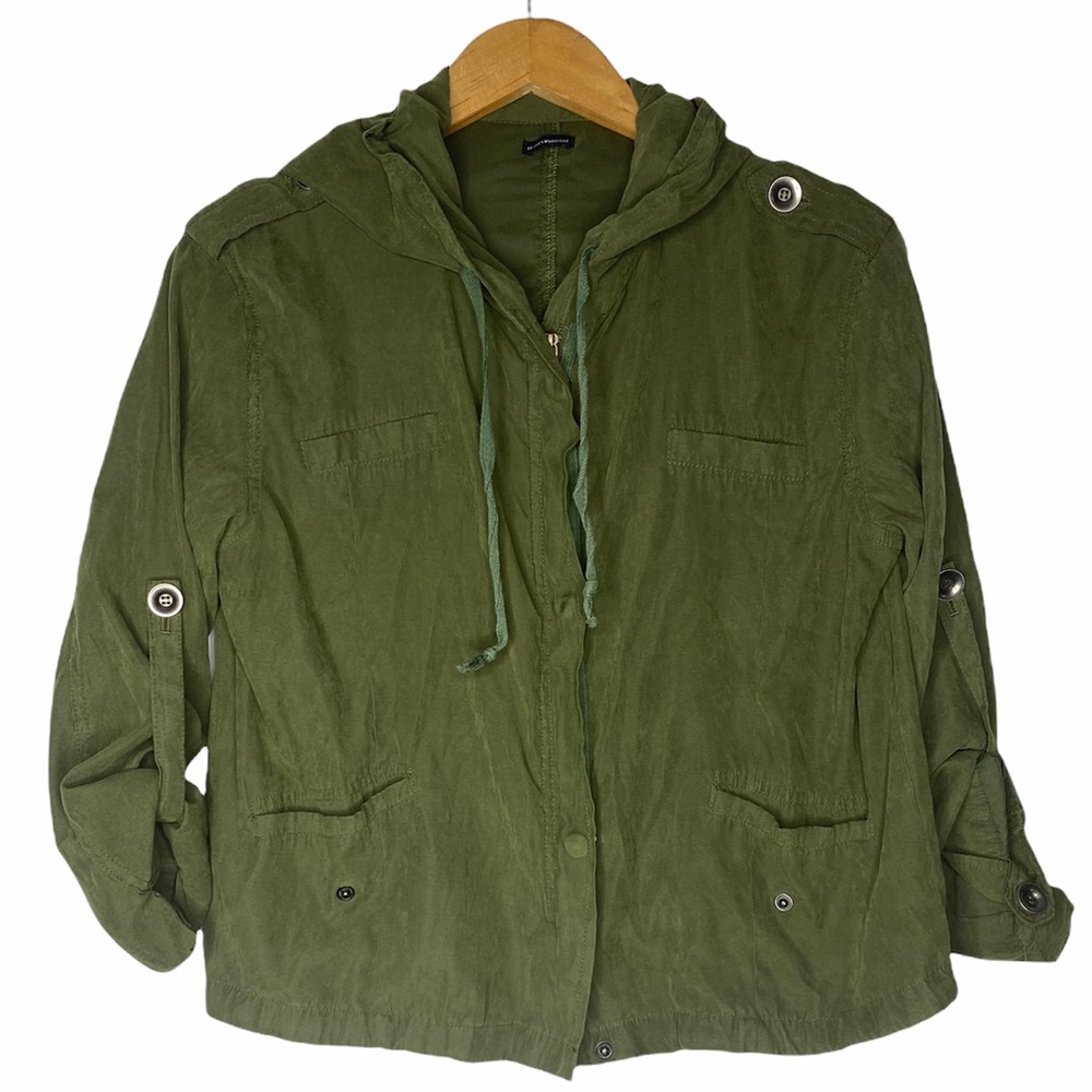 Brandy mellville utility jacket one size semicrop